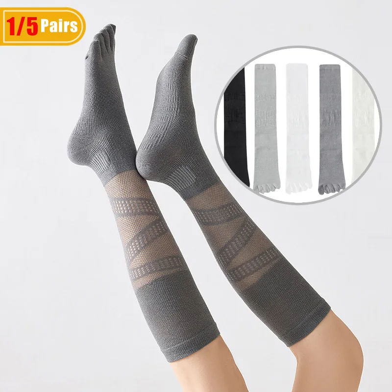 Badminton Game - 1/5 Pairs Women's Compression Five Finger