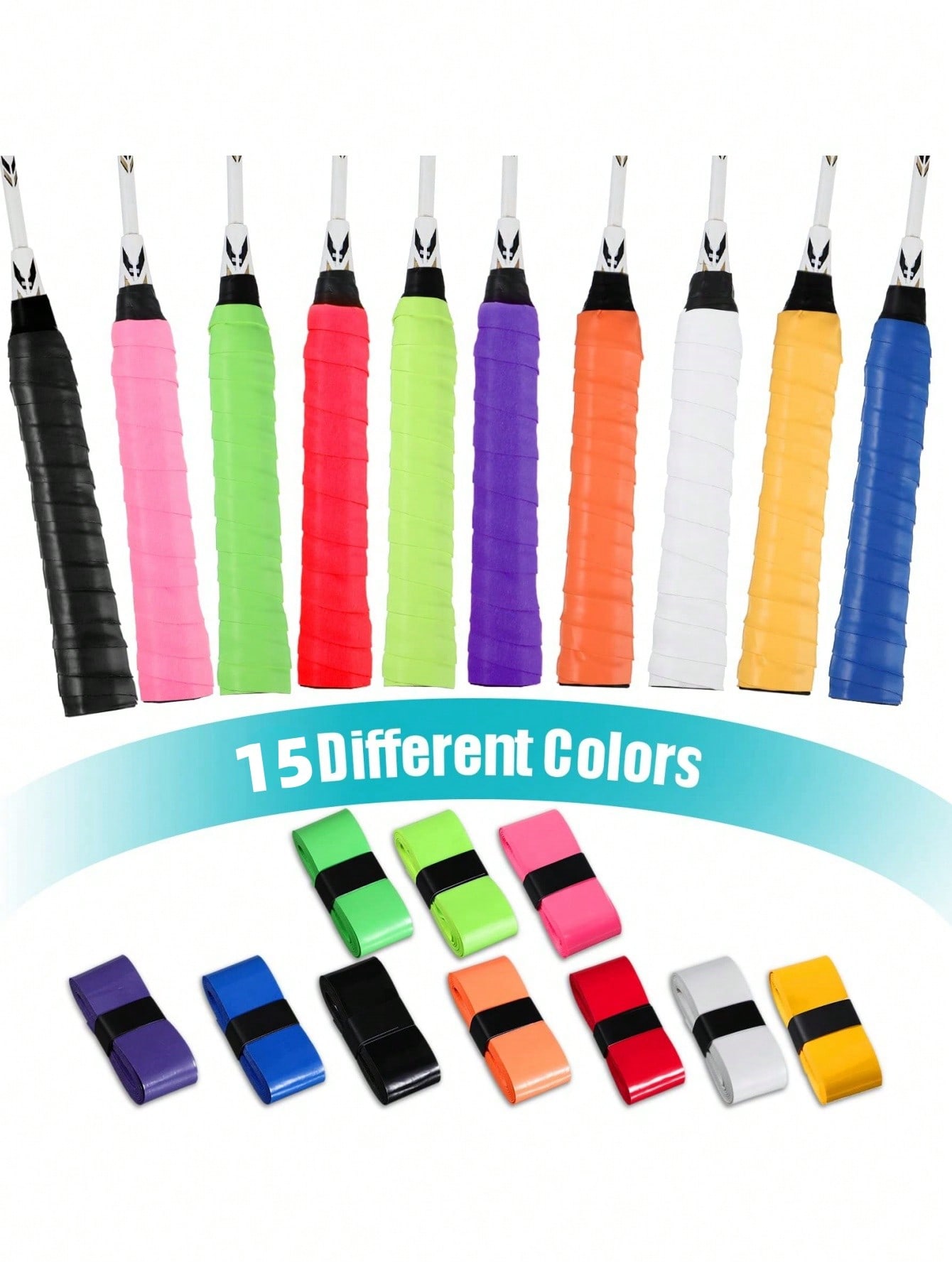Badminton Game - PU Tennis Badminton Overgrip Dry sweat-absorbent
