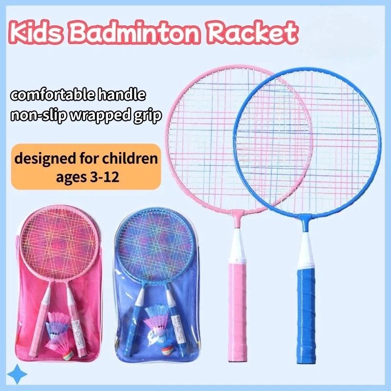 2Pcs Kids Badminton Rackets Wi - Badminton League ulasan dan harga
