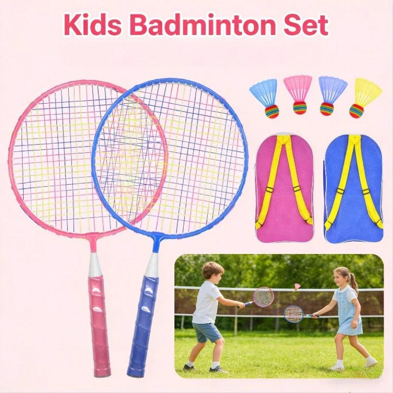 2Pcs Kids Badminton Rackets Wi - Badminton League ulasan dan harga