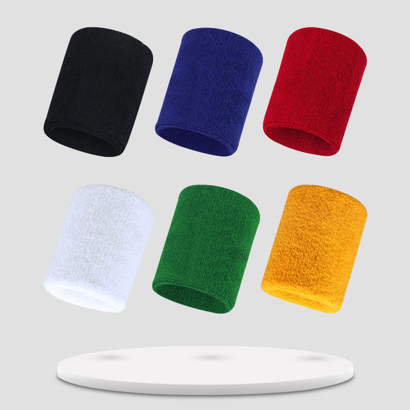 1 Pair Cotton Elastic Wristban - Wristband Pair Sweat ulasan dan harga