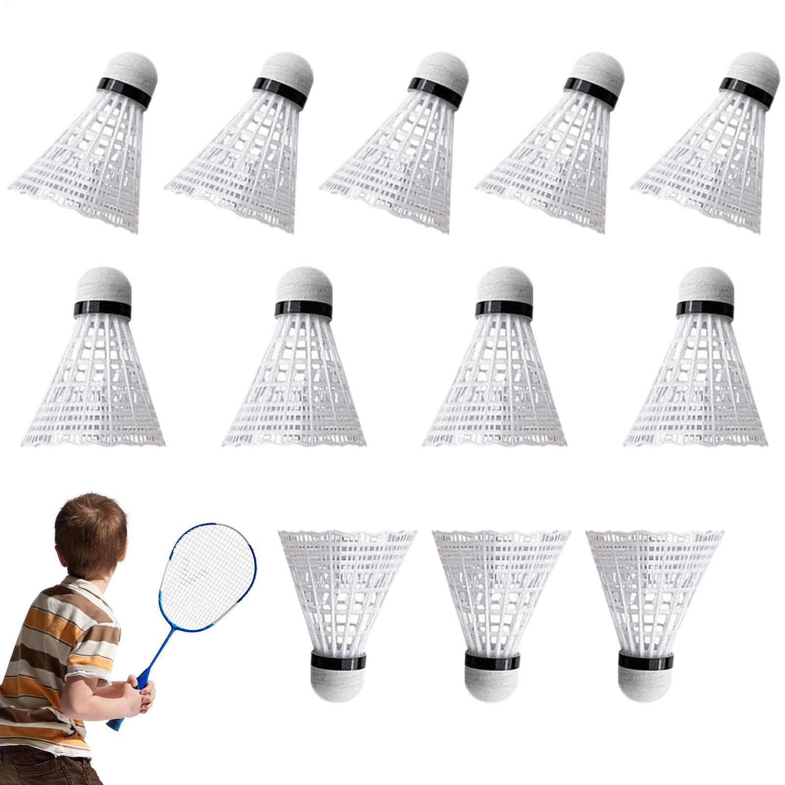 Badminton Ball 12 Pieces Porta - Nylon Shuttlecock 12 ulasan dan harga