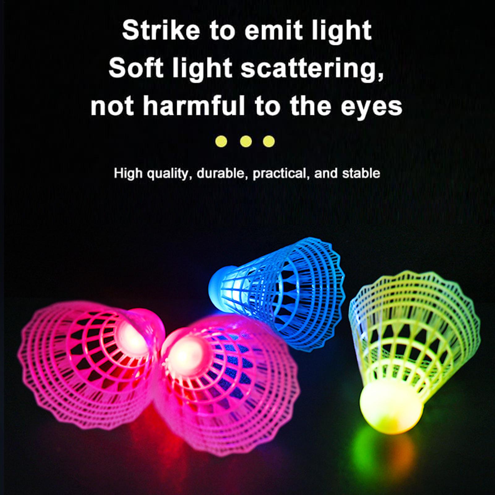 3Pcs LED Badminton Ball Glowin - Badminton League ulasan dan harga