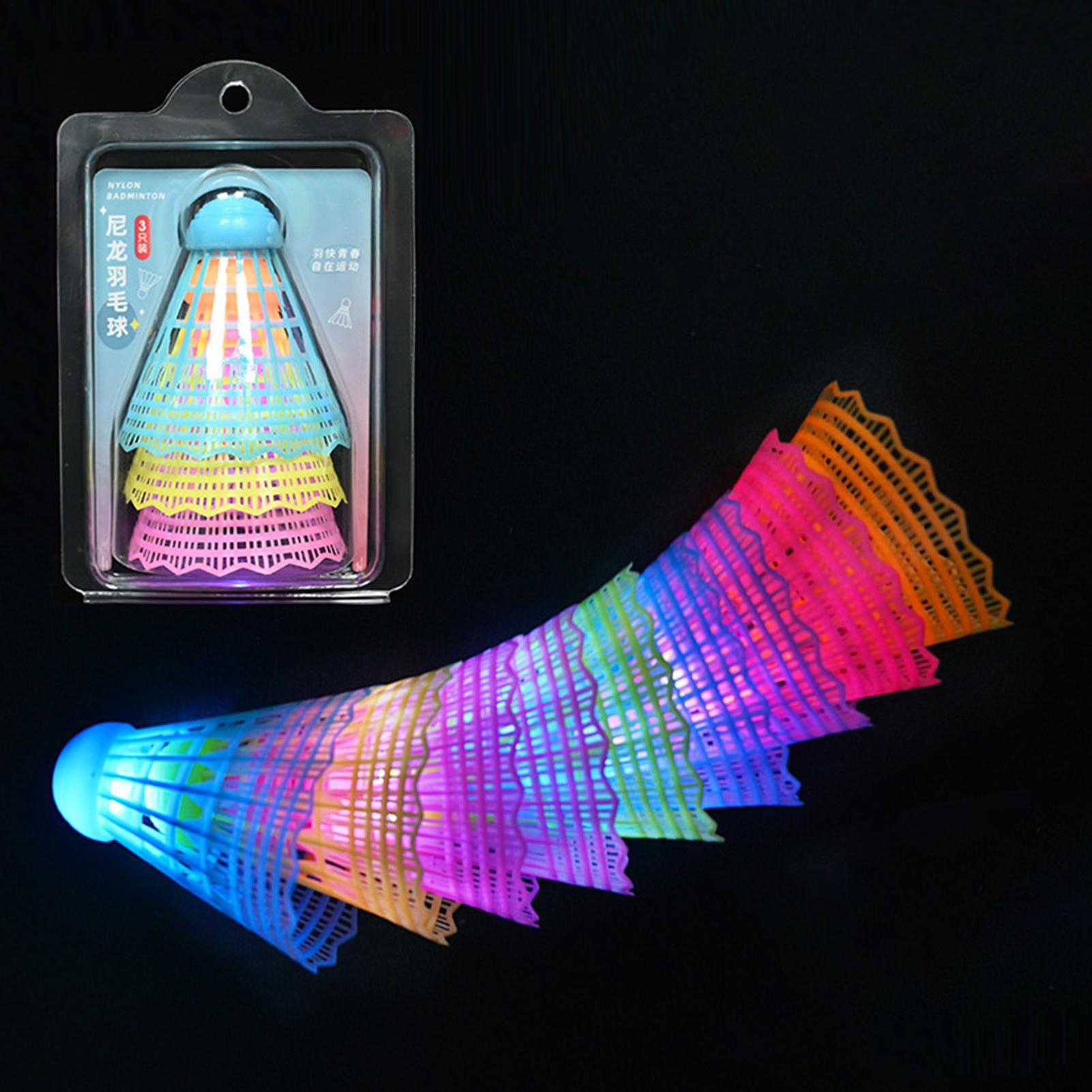 3Pcs LED Badminton Ball Glowin - Badminton League ulasan dan harga