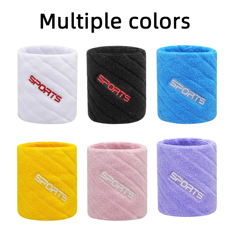 1 Pairs Cotton Elastic Wristba - Wristband Pair Sweat ulasan dan harga