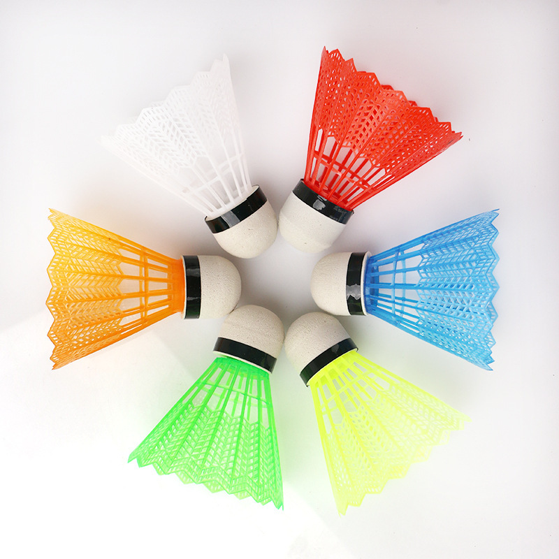6/12Pcs Colorful Badminton Bal - Badminton League ulasan dan harga
