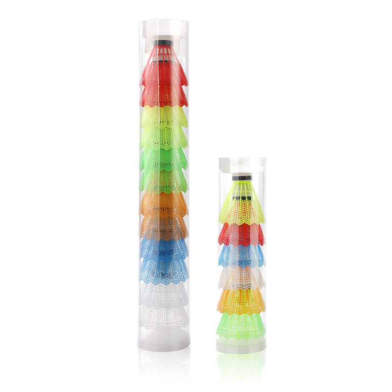 6/12Pcs Colorful Badminton Bal - Badminton League ulasan dan harga