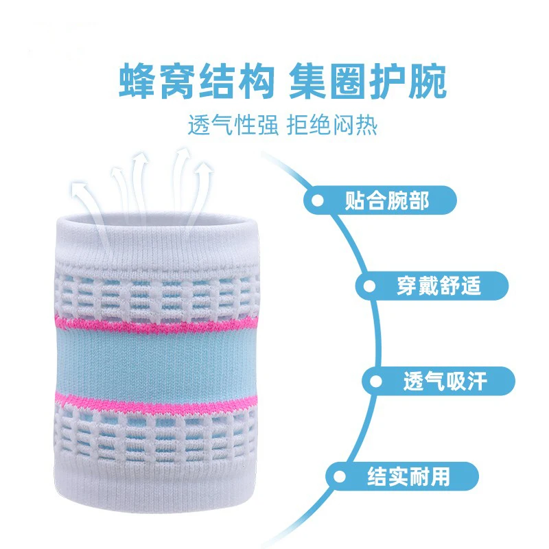 1 Pair Wrist Guard Unisex Adul - Wristband Pair Sweat ulasan dan harga