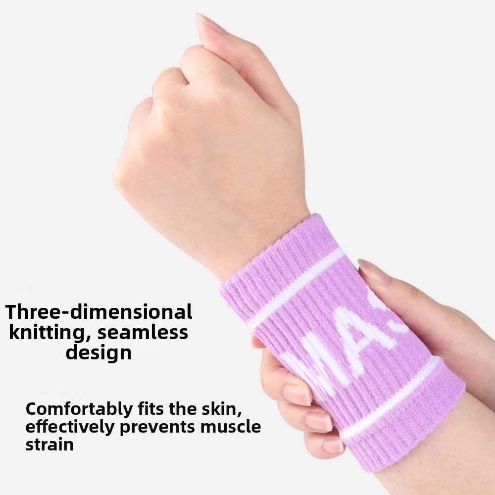 1 Pair Elastic Breathable Spor - Wristband Pair Sweat ulasan dan harga