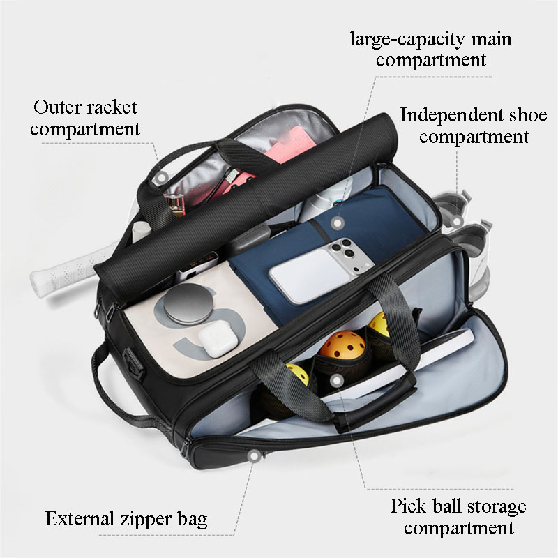 Tennis Bag, Large Capacity, Li - Badminton Game ulasan dan harga