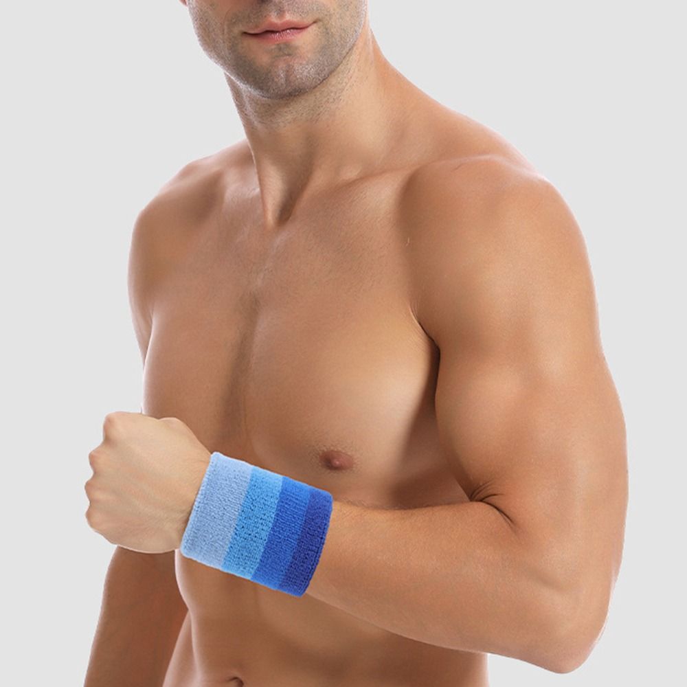2pcs/pair Colorful Tennis Wris - Wristband Pair Sweat ulasan dan harga