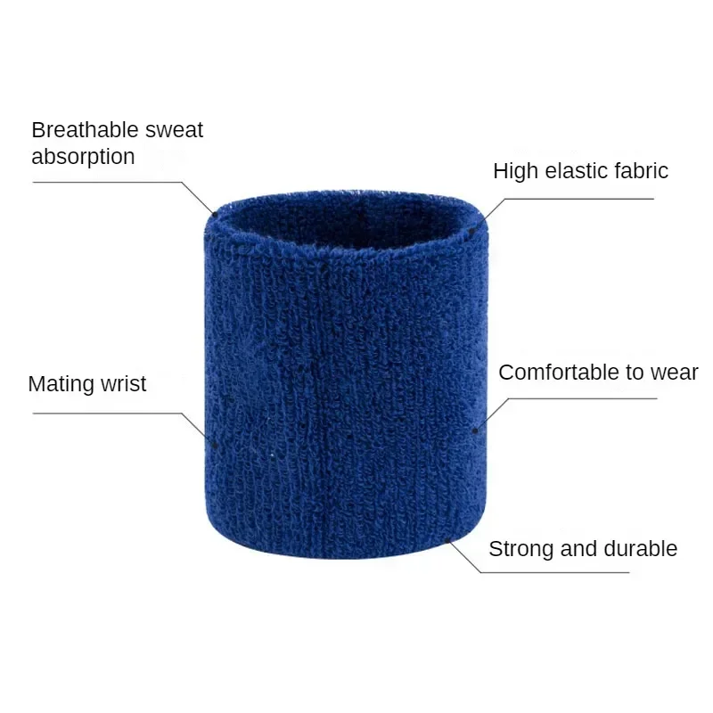A pair Tennis Badminton Sports - Wristband Pair Sweat ulasan dan harga