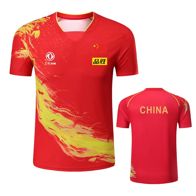 China Dragon Table Tennis Prin - Badminton Outfit ulasan dan harga