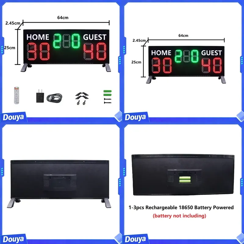YIZHI High Quality Electronic  - Badminton Scoreboard ulasan dan harga