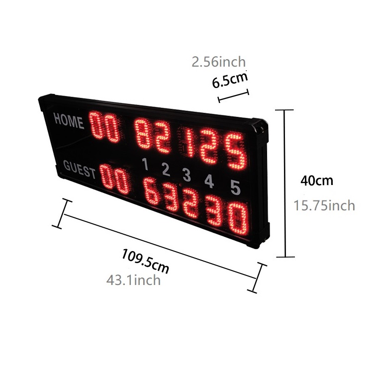 Manufacture 14 Digits 4 Inch O - Badminton Scoreboard ulasan dan harga