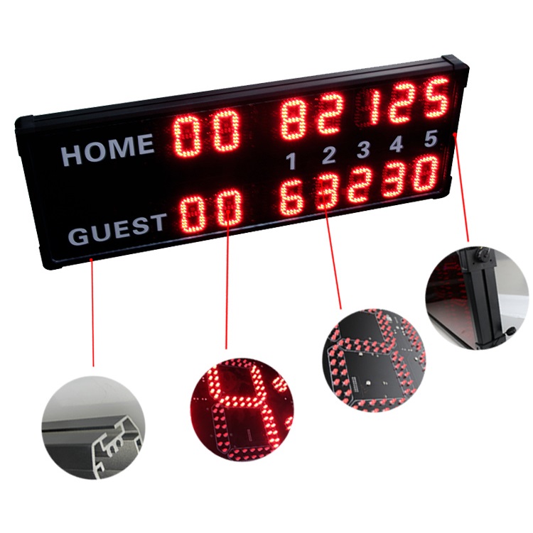 Manufacture 14 Digits 4 Inch O - Badminton Scoreboard ulasan dan harga