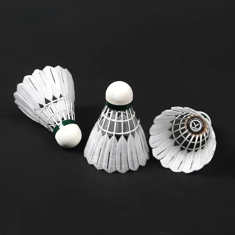 12pcs NCS Carbon Sound Badmint - Nylon Shuttlecock 12 ulasan dan harga