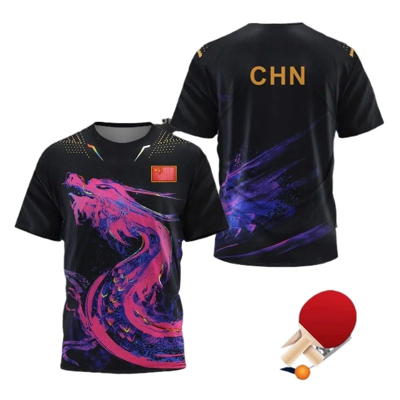CHINA Dragon Table Tennis Grap - Badminton Outfit ulasan dan harga