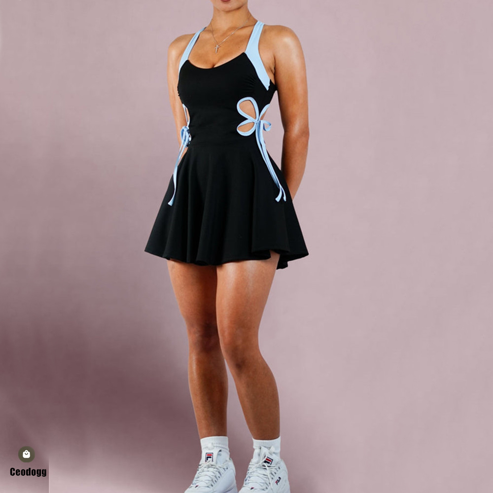 2026 Pad Women Tennis Yoga Set - Badminton Outfit ulasan dan harga
