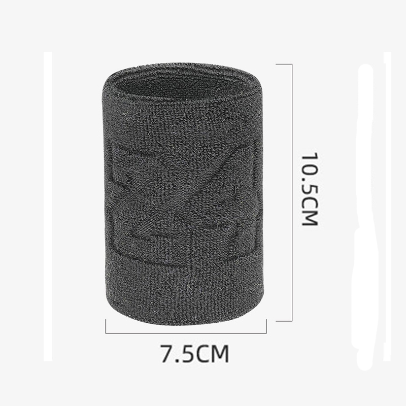 1 Pair Cotton Elastic Wristban - Wristband Pair Sweat ulasan dan harga