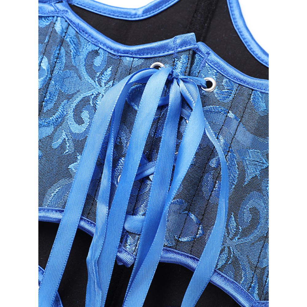 Women's Royal Blue Jacquard Co - Badminton Victory ulasan dan harga
