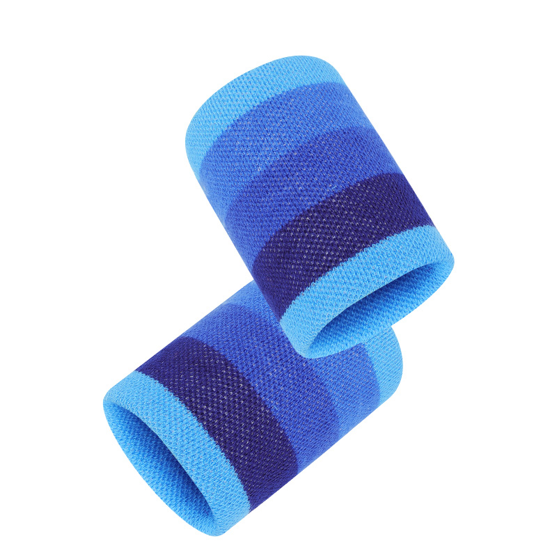 1 Pair Colorful Polyester Cott - Wristband Pair Sweat ulasan dan harga